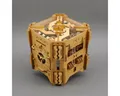 Produktbild: ROMBOL Denkspiele Spiel TESLA PUZZLE BOX - interessante Cluebox, Denkspiel, Knobelspiel