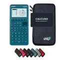 Produktbild: Casio fx-7400GIII inkl. WYNGS Schutztasche Blau - Grafikrechner - Basic Set