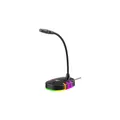 Produktbild: Mikrofon mit RGB Beleuchtung für Streamer Gamer Gaming PC YouTube