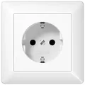 Produktbild: JUNG SCHUKO Steckdose AS1520WW UP alpinweiß 16A 250V Duroplast
