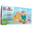 Produktbild: LEGO DUPLO 10412 Tierzug – Hahn, Pferd, Kuh & Lamm – Montessori Lernspielzeug
