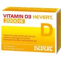 Produktbild: VITAMIN D3 HEVERT 2.000 I.E. Tabletten, 120 St PZN 11295441