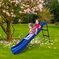 Produktbild: AXI Freistehende Rutsche m. Wasseranschluss Blau/Anthrazit 180cm