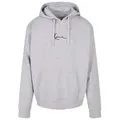 Produktbild: Karl Kani Sweatshirt Karl Kani Männer KKMQ32061GRY Small Signature Hoodie ash grey (1-tlg) grau S (50)