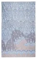 Produktbild: Bassetti ISOLABELLA Foulard aus 100% Baumwolle in der Farbe Azzurro C1, Maße: 180x270 cm -9330043, Hellblau und Silbergrau