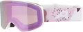 Produktbild: ALPINA Skibrille Snowboard brille FERNIE Q-LITE Schneebrille 2026 white matt/ros
