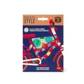 Produktbild: Legami Reflektierende Aufkleber für Fahrräder, Ride with Style, reflektierende Aufkleber, beständig gegen Sonne und Regen, einfach anzubringen und zu entfernen, Fahrraddekoration für Kinder, Space