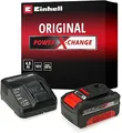 Produktbild: Einhell Starter Kit 4,0 Ah Akku und Ladegerät Power X-Change Li-Ion 18 Volt