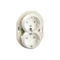 Produktbild: Elso WDE011122 Doppelsteckdose, 16A, Renova, weiß