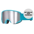 Produktbild: Salomon ATOMIC SAVOR STEREO Skibrille - Teal Blue - Klare Sicht & Blendschutz - Hochwertige Verspiegelung - Live Fit Rahmen - Over The Glasses-kompatibel für Brillenträger