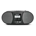 Produktbild: DigitRadio 1990 Bluetooth DAB+, FM Radio Tragbar  (Schwarz, Grau)