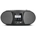 Produktbild: TechniSat DigitRadio 1990 CD/Radio-System schwarz DAB+/UKW-Radio und CD-Player