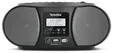 Produktbild: TechniSat DigitRadio 1990 Bluetooth DAB+, FM Radio Tragbar  Schwarz, Grau
