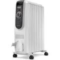 Produktbild: DeLonghi Ölradiator Dragon 4 - TRD50820 Weiß/Schwarz 2000W