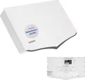 Produktbild: Humax mobile Flachantenne H40D, 1 Teilnehmer, Single LNB, Montagematerial, weiß