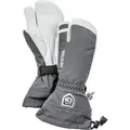 Produktbild: HESTRA Army Leather Heli Ski Handschuhe 3-Finger Unisex - 8 grau (350)