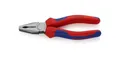 Produktbild: KNIPEX Kombizange 03 02 160 SB L.160mm max. 16mm2 m.Facette schwarz atram. Ko...