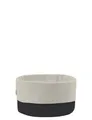Produktbild: Stelton Brottasche - 100% OEKO-TEX Baumwolle - Faltbar - Maschinenwaschbar - Als Brotaufbewahrung oder als Tischbrotkorb vielseitig einsetzbar, Design von Klaus Rath, Schwarz/Sand
