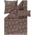 Produktbild: Estella Bettwäsche Atelier, Braun, Textil, Floral, 135x200 cm, pflegeleicht, atmungsaktiv, hautfreundlich, weiche und anschmiegsame Oberfläche, Schlaftextilien, Bettwäsche, Bettwäsche, Satin-Bettwäsche
