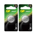 Produktbild: 2 GP CR2477 Batterie Lithium Knopfzelle 1Bl Button Blister 3V CHINA Ablauf 2034