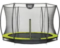 Produktbild: Trampolin EXIT Silhouette Ground mit Sicherheitsnetz Ø 305 cm lime