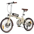 Produktbild: E-Bike Smart 20 Faltbares E-Fahrrad 190WH Pedelec, 36V 5,2AH 60 km Reichweite Heckmotor,190 Wh, Cityrad 7 Gang Shimano,Scheibenbremsen,Kettenschaltung