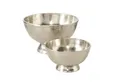 Produktbild: BOLTZE GRUPPE GmbH Dekoschale Dekoschale Flaire Ø.15/21 H.8/12 cm Aluminium Silber 2 er Set