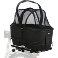 Produktbild: TRIXIE Hundefahrradkorb mit Netzhaube für lange Gepäckträger - schwarz - 29 × 49 × 60 cm - Schwarz