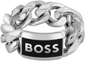 Produktbild: BOSS Fingerring KASSY EMBLEM, mit Emaille
