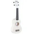 Produktbild: Stagg US-WHITE Sopran Ukulele Weiss mit Tasche