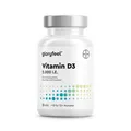 Produktbild: Vitamin D3 2000 I.E. - 400 Tabletten hochdosiert - Sonnenvitamin für Immunsystem & Knochen* - hochdosiert - Langzeitvorrat - laborgeprüft & in Deutschland entwickelt