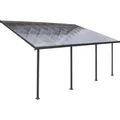 Produktbild: NSH Nordic Palram - Canopia Feria Terrassenüberdachung 4x6,06 m, anthrazitgrau (540-145) (7290108134858)