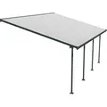 Produktbild: Palram - Canopia Terrassenüberdachung Feria Anthrazit 4x6.06