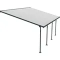 Produktbild: Palram - Canopia Terrassenüberdachung Feria Anthrazit 4x6.06