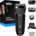 Produktbild: BRAUN Serie 3 300BT Rasierer Trimmer Barttrimmer Trockenrasierer