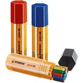 Produktbild: STABILO point 88 Fineliner 0.4 mm Nadelspitze Farbig sortiert 20 Stück