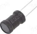 Produktbild: Drossel: Draht; THT; 10mH; 350mA; ±10%; 11,5x17,5mm; vertikal COIL1016-10 Vertikaldrosseln
