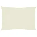 Produktbild: vidaXL Sonnensegel Wasserfest Sonnenschutz Windschutz Sonnendach UV Schutz Garten Terrasse Balkon Oxford-Gewebe Rechteckig 3x5m Creme