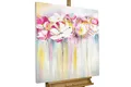 Produktbild: KUNSTLOFT Gemälde Rose Scented Summertime 80x80 cm, Leinwandbild 100% HANDGEMALT Wandbild Wohnzimmer