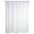 Produktbild: Wenko 20151800 Uni Anti-Schimmel Duschvorhang Polyester Weiß waschbar (B x H) 180 mm x 200 mm