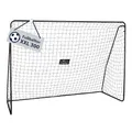 Produktbild: HUDORA Fußballtor XXL - großes Fußballtor für Kinder & Erwachsene - wetterfestes & standfestes Fußballtor mit engmaschigem Netz für Zuhause - Hochwertige Outdoor Torwand für Freizeit & Training
