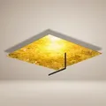 Produktbild: s.luce Led-Wand-/Deckenlampe, Gold, Metall, Rund,Rund, G, 62x16x62 cm, Lampen & Leuchten, LED Beleuchtung, LED-Deckenleuchten