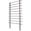Produktbild: UNUS Rankhilfe Rankgitter Leiter in grau 170 cm - Grau