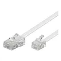 Produktbild: Wentronic 6m RJ-11/RJ-45 Cable - RJ-11 - RJ-45 - Männlich/männlich - Weiß (93062)