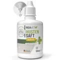 Produktbild: ReaVET Hustensaft Tropfen für Katzen 50ml I Bronchial Liquid I Sekundierend bei Husten & Atemwegsreizungen