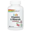 Produktbild: Solaray - Kids Chewable Vitamins and Minerals, Kirsche - 120 Stück
