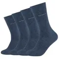 Produktbild: Camano Socken ca-soft (4 Paar) mit verstärktem Fersen- und Zehenbereich blau 43-46