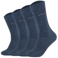 Produktbild: Camano Kurzsocken Unisex Socken 4er Pack Baumwolle (Packung, 4er Pack) blau 43-46