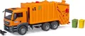 Produktbild: Bruder MAN TGS Garbage Truck, Müllwagen, 3 Jahr(e), Kunststoff, Schwarz, Orange