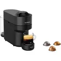 Produktbild: DELONGHI Nespresso Vertuo Pop ENV90.B, 4 Tassengrößen, platzsparendes Design, einfache Bedienung, Kapselmaschine Schwarz